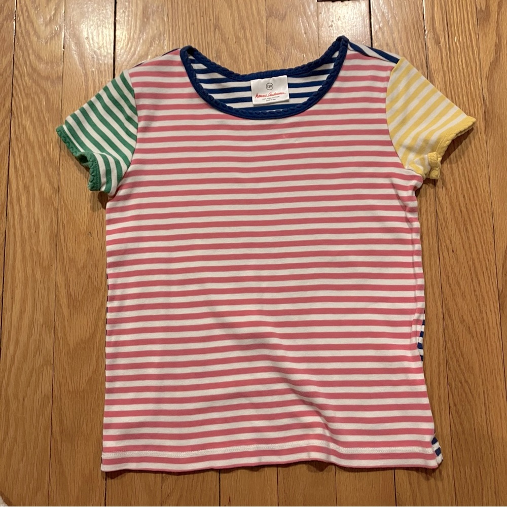 Hanna Andersson Multicolor Striped Tee